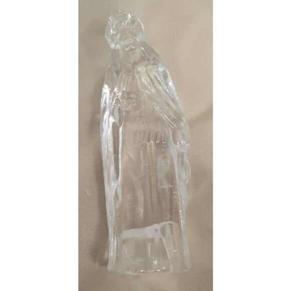 Glass Nativity Scene ST-7 W / Mirror 1988 CBK Ltd. - Picture 8 of 9